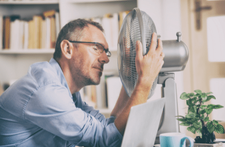 Ventileren in de zomer