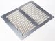Aluminium schoepenrooster opbouw 300 x 250mm - ALU (1-3025A)thumbnail
