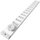 Aluminium afsluitbaar schuifrooster opbouw 500 x 40mm - WITthumbnail