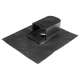 Anjo Roofport Max - Ø 125mm - Kabeldoorvoer - Zwartthumbnail