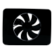 Vent-Axia - IQ - badkamerventilator - Ø 125/100mm - 130 m3/h - vochtsensor - nalooptimer - Zwartthumbnail Vent-Axia - IQ - badkamerventilator - Ø 125/100mm - 130 m3/h - vochtsensor - nalooptimer - Zwartthumbnail