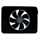 Vent-Axia - IQ - badkamerventilator - Ø 125/100mm - 130 m3/h - vochtsensor - nalooptimer - Zwartthumbnail Vent-Axia - IQ - badkamerventilator - Ø 125/100mm - 130 m3/h - vochtsensor - nalooptimer - Zwartthumbnail