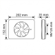 Vent-Axia - IQ - badkamerventilator - Ø 125/100mm - 130 m3/h - vochtsensor - nalooptimer - Witthumbnail