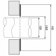 Afwerkrozet voor spiraalbuis galva Ø 150mm - gegalvaniseerd staalthumbnail Afwerkrozet voor spiraalbuis galva Ø 150mm - gegalvaniseerd staalthumbnail