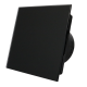 Whisper Pro-Design badkamerventilator - Ø100mm - met nalooptimer - vlak glas - mat zwart - zwarte ventilatorthumbnail Whisper Pro-Design badkamerventilator - Ø100mm - met nalooptimer - vlak glas - mat zwart - zwarte ventilatorthumbnail