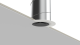 Pradovent -trimless- installeerbaar ventiel (toevoer & afvoer) - Ø 125mm - Zwartthumbnail