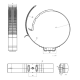 Ubbink Aerfoam - Geïsoleerd leidingsysteem bevestigingsbeugel Ø160 /180 /200 mmthumbnail