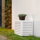 Aircover 900 - RAL9016 - Luxe (airco) buitenunit omkasting - 93 x 60 x 48 cmthumbnail Aircover 900 - RAL9016 - Luxe (airco) buitenunit omkasting - 93 x 60 x 48 cmthumbnail