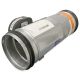 Brandklep Ø 125mm, handbediening met smeltlood bij 72°C + veerthumbnail
