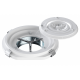 CIRCLE - Instucbaar frameloos ventiel - 2 cirkels - Ø160mm - TOEVOER & AFVOERthumbnail