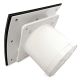 Pro-Design badkamer/toilet ventilator - STANDAARD (KW100) - Ø100mm - gebogen GLAS - mat zwartthumbnail