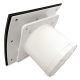 Pro-Design badkamer/toilet ventilator - MET TIMER (KW100T) - Ø100mm - gebogen GLAS - mat zwartthumbnail