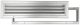 Deurrooster aluminium LxH 500 x 100mm (binnen- en buitendeur) (G34-5010AA)thumbnail