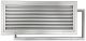 Deurrooster aluminium LxH 500 x 200mm (binnen- en buitendeur) (G34-5020AA)thumbnail