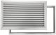 Deurrooster aluminium LxH 500 x 300mm (binnen- en buitendeur) (G34-5030AA)thumbnail