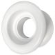Rond deurrooster Ø40mm - kunststof witthumbnail Rond deurrooster Ø40mm - kunststof witthumbnail