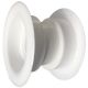 Rond deurrooster Ø40mm - kunststof witthumbnail Rond deurrooster Ø40mm - kunststof witthumbnail