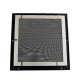 Buitenmuurrooster aluminium (LxH) 300x300mm - Zwart thumbnail