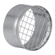 Gaasrooster (plat aftakstuk met grofmazig gaas) Ø 450mm thumbnail Gaasrooster (plat aftakstuk met grofmazig gaas) Ø 450mm thumbnail