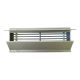Vloerrooster DELUXE 350 x 100mm (past in Brink maat 356 x 102mm) met volumeregelklep - aluminiumthumbnail