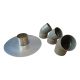 Set - Aluminiumplakplaat t.b.v. kabeldoorvoer + 3x bocht 45° - Ø110mmthumbnail