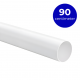 Kunststof ventilatiebuis rond Ø 100mm - Lengte 90 cmthumbnail