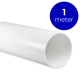 Kunststof ventilatiebuis rond Ø 125mm - Lengte 1 meterthumbnail