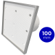 Pro-Design badkamer/toilet ventilator - STANDAARD (KW100) - Ø100mm - Tegelfrontthumbnail