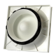 Renson Aeroo Designventiel vierkant - kunststof  Ø125mm - RAL9010thumbnail