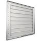 Overdrukrooster opbouw (BxH) 455 x 455mm - aluminium naturel geanodiseerd OP=OPthumbnail