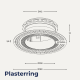 Prado - light + ventilation - Zwart - afvoerventiel - Ø 125mmthumbnail