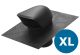 Renson design Flex XL dakdoorvoer 180/200mm - loodvrije flexibele slab - zwartthumbnail