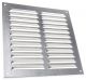 Aluminium schoepenrooster opbouw 250 x 250mm - *RVS 304* (1-2525I)thumbnail
