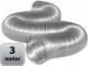 Semi-flexibele slang aluminium Ø 150mm - lengte 3 meterthumbnail