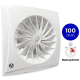 Badkamer ventilator Blauberg Sileo - Ø 100mm - MET TIMER (SILEO100T)thumbnail