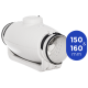 Soler & Palau Buisventilator TD-500/150-160 Silent 3V (3-standen) aansluitdiameter 150/160mmthumbnail