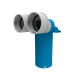 Vent-Axia Uniflexplus + ventielcollector 2x Ø90mm H=250mmthumbnail Vent-Axia Uniflexplus + ventielcollector 2x Ø90mm H=250mmthumbnail