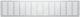 Ventilatiestrip aluminium LxH 500 x 130mm (G61-5013AA)thumbnail
