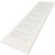 Ventilatiestrip aluminium LxH 300 x 80mm (G61-3008W) - WIT RAL9010thumbnail