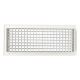 Wandrooster VTA-8110D (INBOUW) staal - 400x150mm – met dubbele instelbare schoepenthumbnail Wandrooster VTA-8110D (INBOUW) staal - 400x150mm – met dubbele instelbare schoepenthumbnail