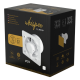 Whisper Pro-Design badkamerventilator - Ø125mm - met nalooptimer + vochtsensor - vlak houtthumbnail
