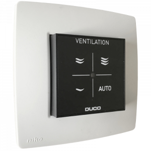 Duco bedieningsschakelaar RF batterij - Zwart Duco bedieningsschakelaar RF batterij - Zwart