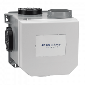 Itho Daalderop Optima Inside CVE-S ECO HP - woonhuisventilator - 468 m3/h - perilex & extra randaardestekker - ingebouwde vocht- en CO2 sensor