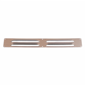 Aluminium schoepenrooster opbouw 300 x 40mm - ALU (1-3004A)