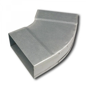 Rechthoekige (instort) bocht 45º horizontaal - 100mm x 40mm