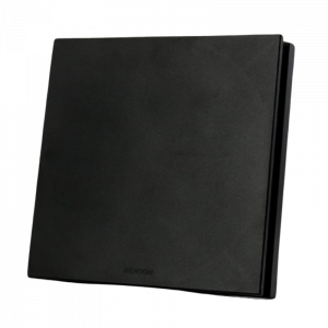 Renson Aeroo Designventiel vierkant - kunststof  Ø125mm - RAL9005