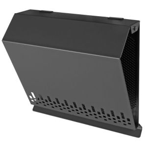 Whisper Luxe Design Gevelkap 180mm - TOEVOER - Grafietgrijs