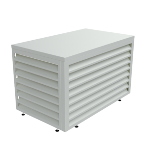 Aircover 1000 - RAL9016 - Luxe (airco) buitenunit omkasting - 100 x 65 x 50 cm Aircover 1000 - RAL9016 - Luxe (airco) buitenunit omkasting - 100 x 65 x 50 cm