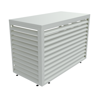 Aircover 1100 - RAL9016 - Luxe (airco) buitenunit omkasting - 110 x 80 x 54 cm Aircover 1100 - RAL9016 - Luxe (airco) buitenunit omkasting - 110 x 80 x 54 cm