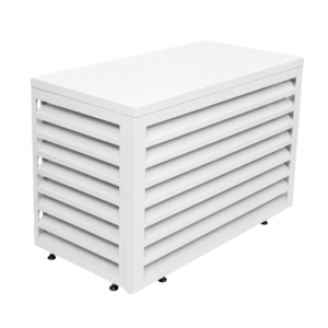 Aircover 900 - RAL9016 - Luxe (airco) buitenunit omkasting - 93 x 60 x 48 cm